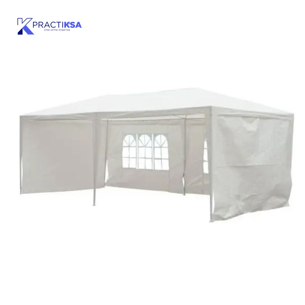 TOLDO CARPA CON PARED 6 x 3