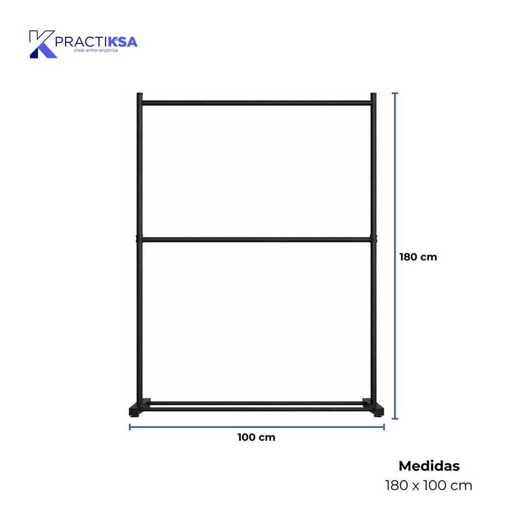 RACK PERCHERO DOBLE NIVEL ORGANIZADOR ROPA