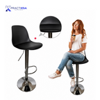 SET DE 2 BANCOS ALTOS CON RESPALDO