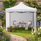 CARPA TOLDO 2X2 M REFORZADO PLEGABLE CON PAREDES