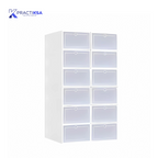 12 CAJAS DE ZAPATOS APILABLES TENIS ZAPATERA