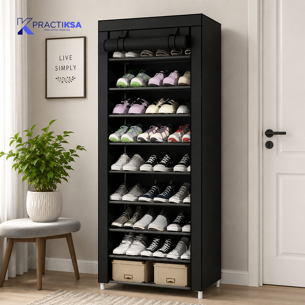 ZAPATERO ORGANIZADOR RACK PARA 24 PARES ESTANTE