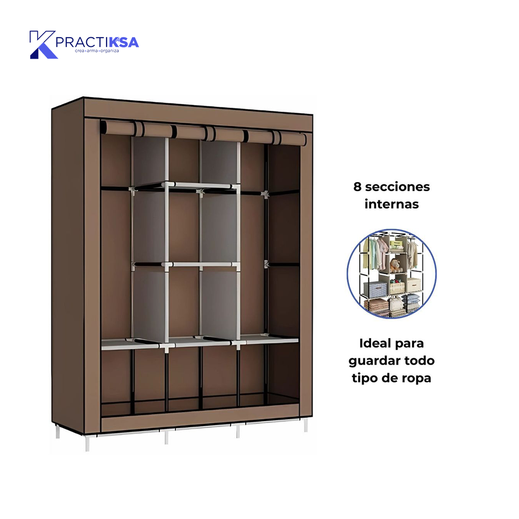 RACK ORGANIZADOR 8 SECCIONES