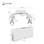 MESA PLEGABLE PICNIC PORTÁTIL 4 SILLAS