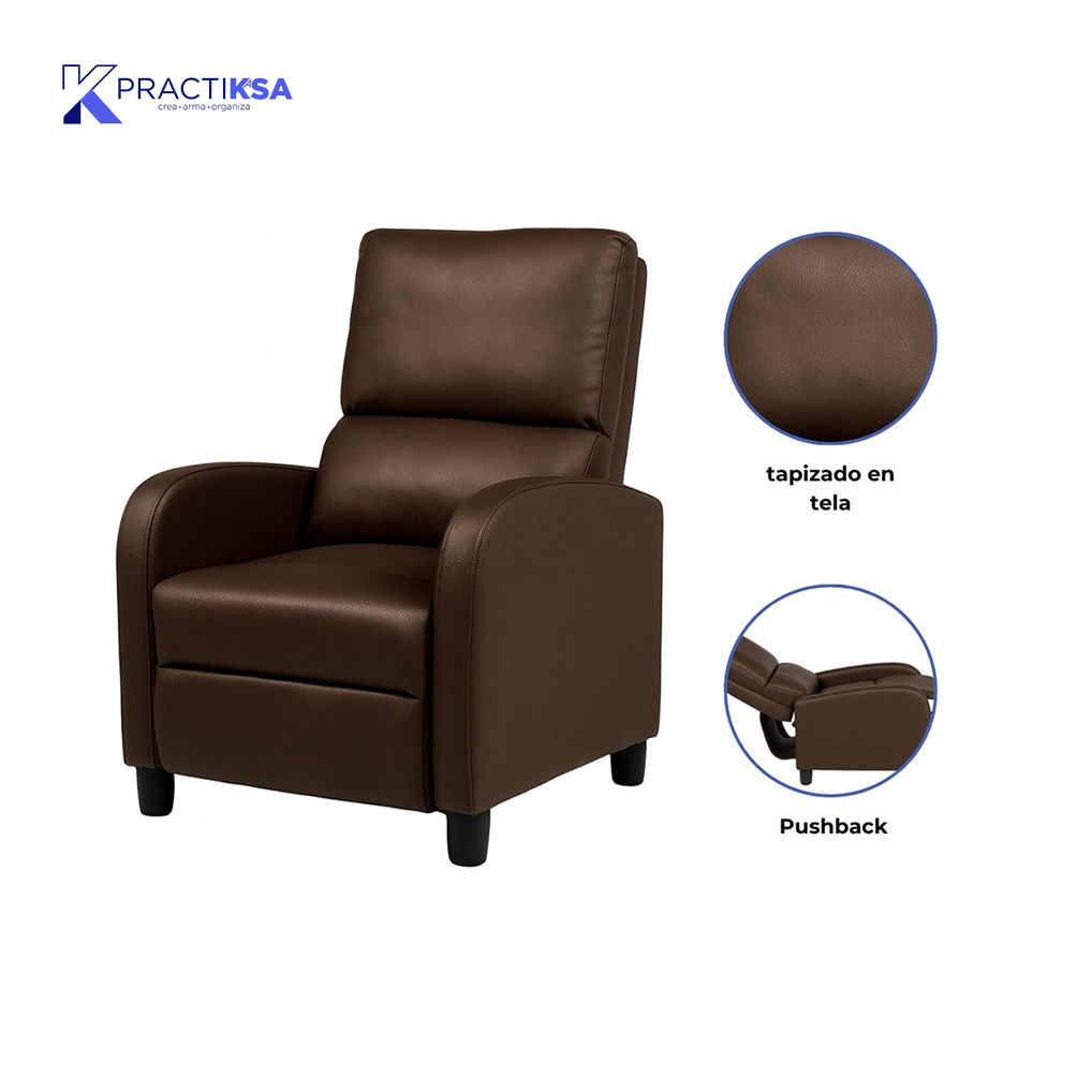PUFF SILLÓN RECLINABLE