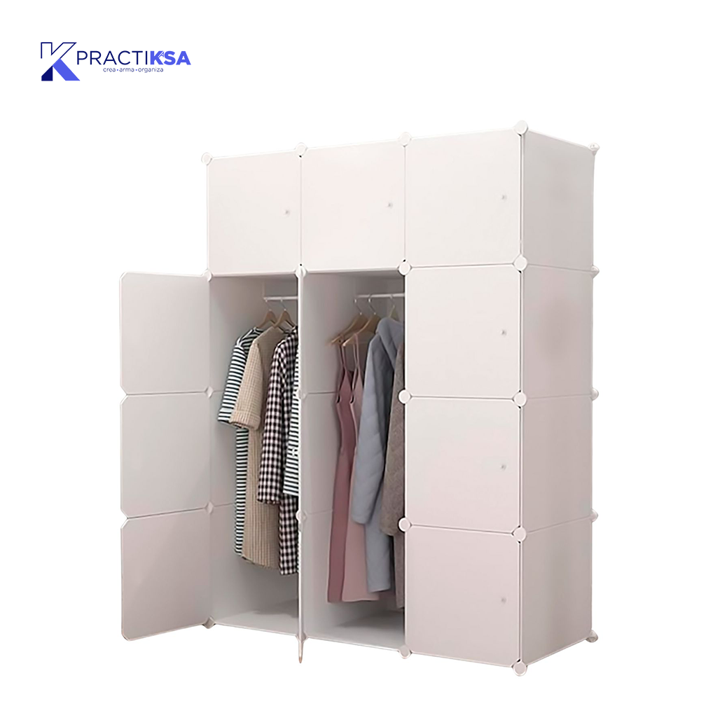 ROPERO CLOSET 8 SECCIONES