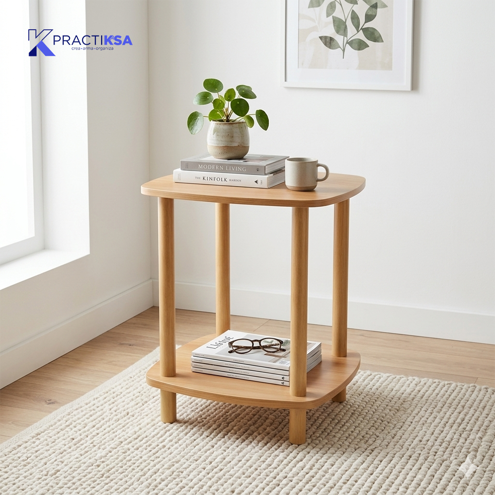 MESA DE CENTRO 2 ESTANTES