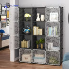ROPERO CUBOS 12 CUBOS 105X35 CM ORGANIZADOR