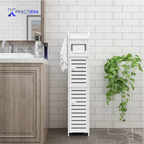 ESTANTE ORGANIZADOR BAÑO SANITARIO WC DOS NIVELES ESQUINERO