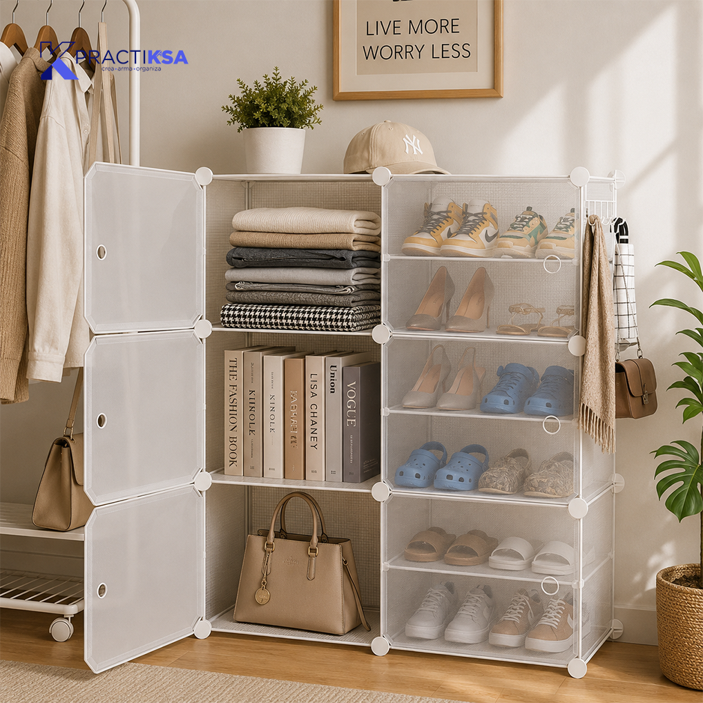 ZAPATERA CON PUERTAS 24 PARES