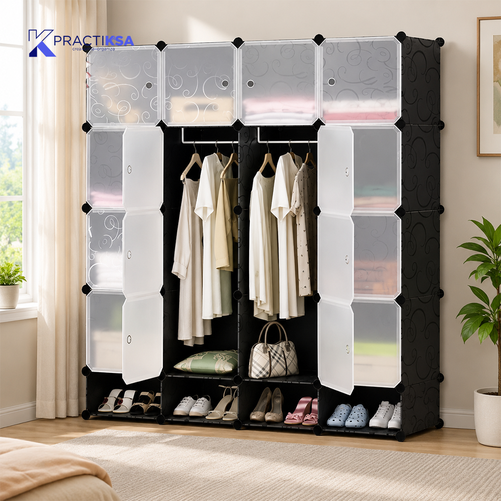 ORGANIZADOR PORTÁTIL 16 CUBOS