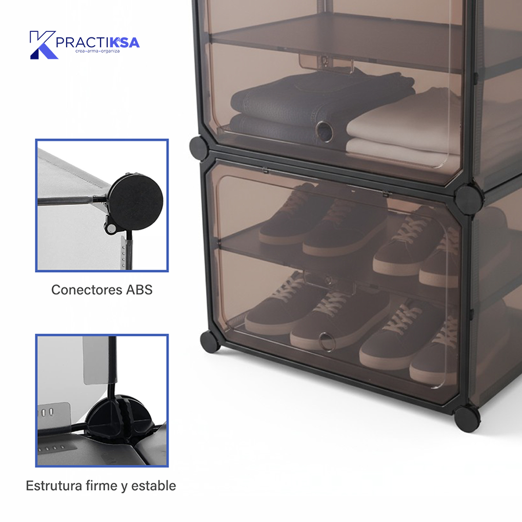 ZAPATERA APILABLE PARA 8 PARES