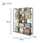 RACK ORGANIZADOR 8 SECCIONES