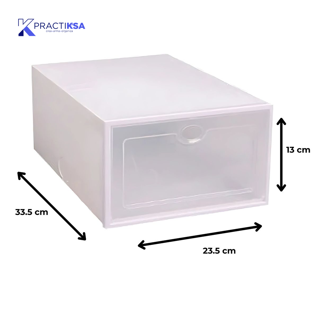 12 CAJAS DE ZAPATOS APILABLES TENIS ZAPATERA
